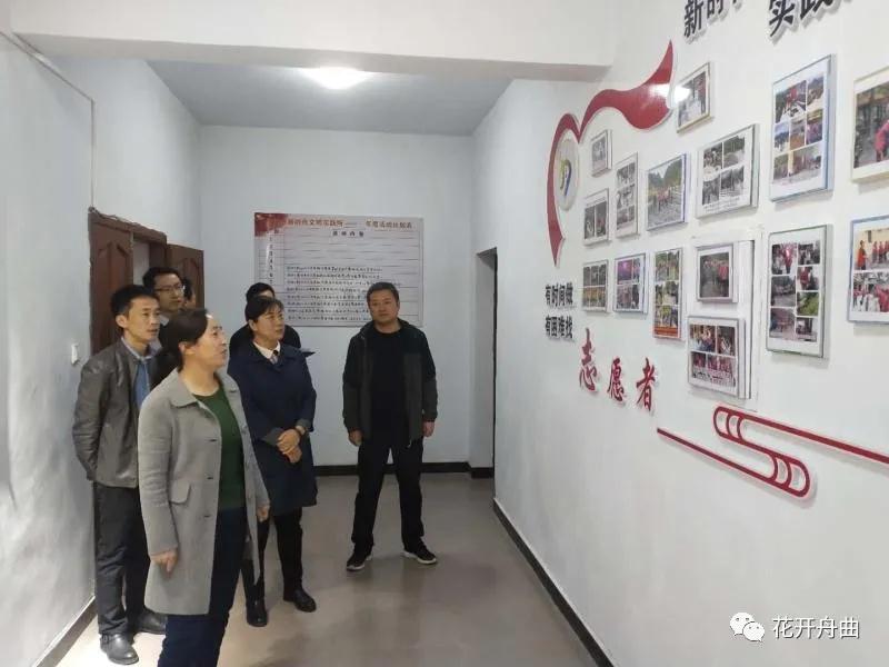 王添芬督查指导各乡镇新时代文明实践所站建设工作