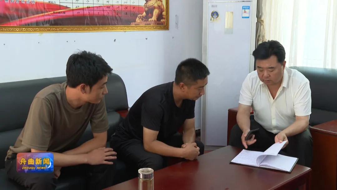 冯世德到各乡镇检查指导防汛减灾安全生产等工作