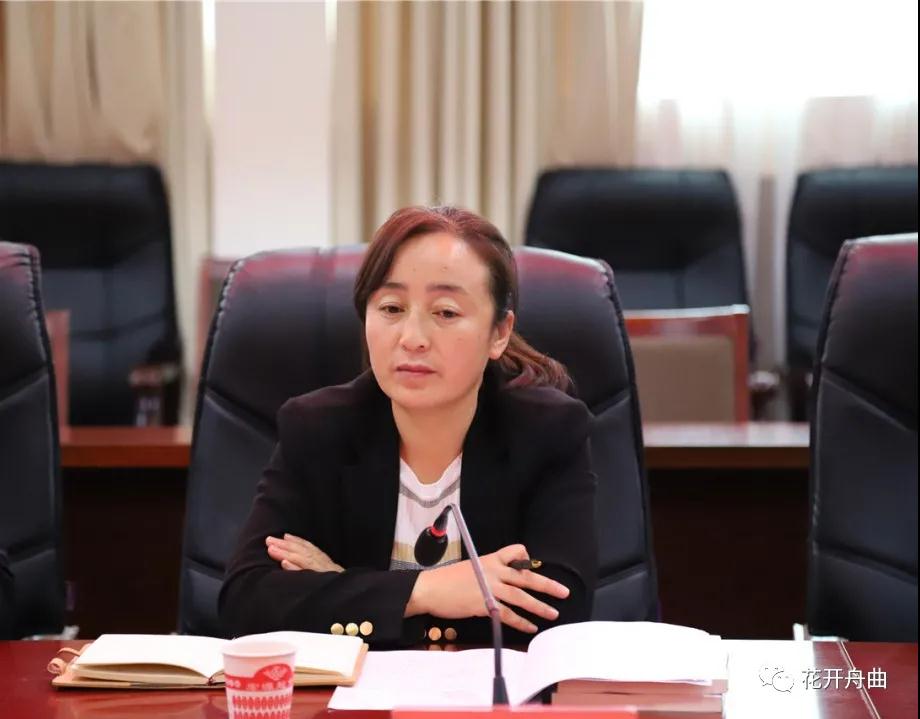 11月12日,州委宣传部副部长,州文联主席赵凌宏一行来舟曲县调研基层
